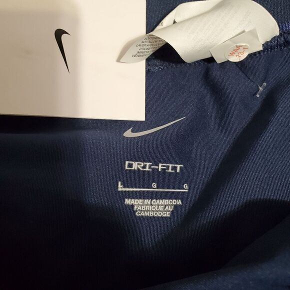 Nike Essential Victory Tennis Skirt Womens Sz Large Blue CJ1606-420 NWT - Picture 7 of 10